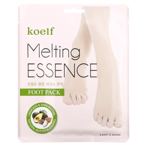 Koelf, Melting Essence Foot Pack, маска для ног, 10 пар фото 3