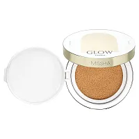 Missha, Glow Cushion, No. 25 Amber, 0.49 oz (14 g)