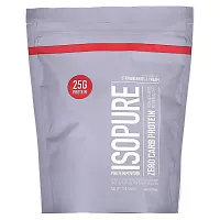 Isopure, Zero Carb Protein Powder, Strawberries &amp; Cream, 1 lb (454 g)