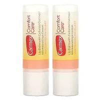 Carmex, Comfort Care, Lip Balm with Colloidal Oatmeal, Watermelon Blast, 2 Sticks, 0.15 oz (4.25 g) Each