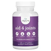 NB Pure, Aid 4 Joints, 120 Capsules