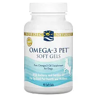 Nordic Naturals, Omega-3 Pet, For Dogs, 90 Soft Gels