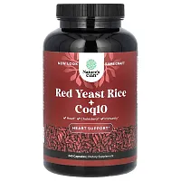 Nature&#x27;s Craft, Red Yeast Rice + CoQ10 , 240 Capsules