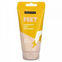 Freeman Beauty, Bare Foot, увлажнение, ночное средство для ухода за ногами, маруловое масло и какао-масло, 124 мл (4,2 жидк. унции)