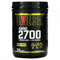 Universal Nutrition, Amino 2700, добавка с аминокислотами, 350 таблеток