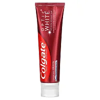 Colgate, Optic White, Stain Fighter, Anticavity Fluoride Toothpaste, Clean Mint, 6.0 oz (170 g)