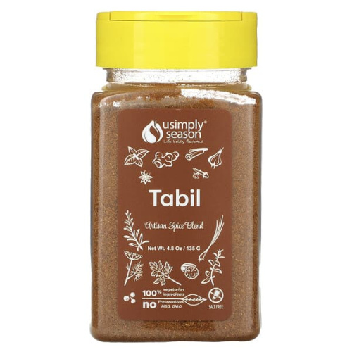 USimplySeason, Artisan Spice Blend, Tabil , 4.8 oz (135 g)