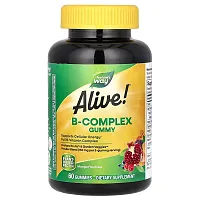 Nature&#x27;s Way, Alive! B-Complex Gummy, Mango, 60 Gummies