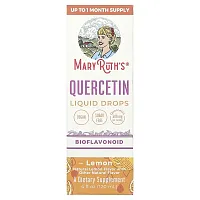 MaryRuth&#x27;s, Quercetin Liquid Drops, Lemon, 4 fl oz (120 ml)