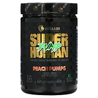 ALPHA LION, SuperHuman Pump, Peach Pumps, Peach Rings, 12.96 oz (367.5 g)