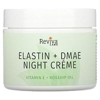 Reviva Labs, Elastin + DMAE Night Creme, 2 oz (55 g)