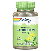 Solaray, Dandelion, 520 mg, 180 Vegcaps