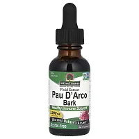 Nature&#x27;s Answer, Pau D&#x27; Arco Bark, Alcohol-Free, 2,000 mg, 1 fl oz (30 ml)