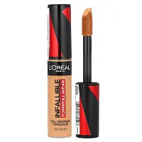 L&#x27;Oréal, Infallible, Full Coverage Concealer, 400 Caramel, 0.33 fl oz (10 ml)