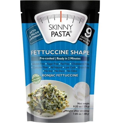 Skinny Pasta, Fettuccine Shape, Konjac, 9.52 oz (270 g)