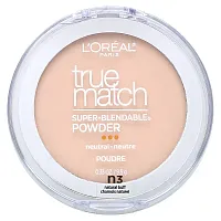 L&#x27;Oréal, True Match, Super-Blendable Powder, N3 Natural Buff, 0.33 oz, (9.5 g)