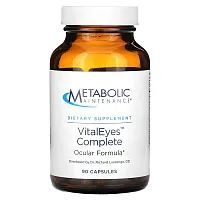 Metabolic Maintenance, Vital Eyes Complete, Ocular Formula, 90 Capsules