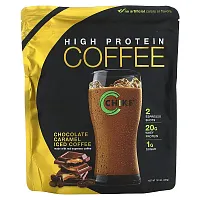 Chike Nutrition, High Protein Iced Coffee, Chocolate Caramel, 15.3 oz (434 g)