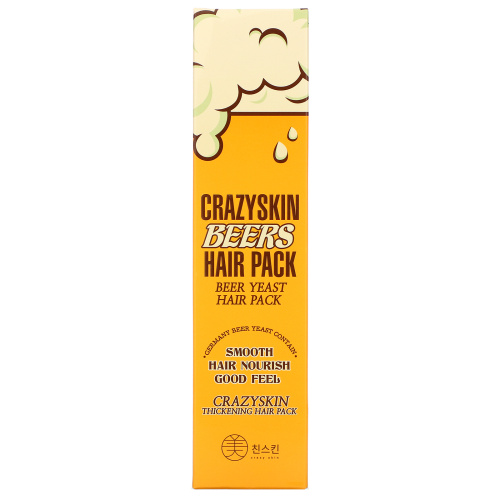 Crazy Skin, Beer Yeast Hair Pack, 200 g фото 2