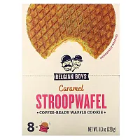 Belgian Boys, Stroopwafel, Caramel, 8 Count, 1.41 oz (40 g) Each