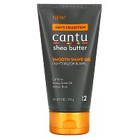 Cantu, Men's Collection, гель для гладкого бритья с маслом ши, 142 г (5 унций)