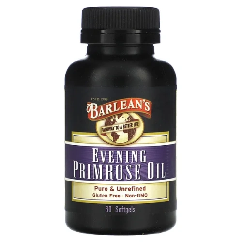 Barlean&#x27;s, Evening Primrose Oil, 60 Softgels