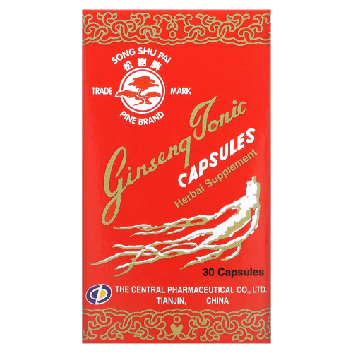 Song Shu Pai, Ginseng Tonic, 30 Capsules