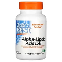 Doctor&#x27;s Best, Alpha-Lipoic Acid 150, 150 mg, 120 Veggie Caps