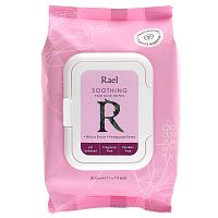 Rael, Soothing Feminine Wipes, Fragrance Free, 30 Count