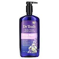 Dr. Teal&#x27;s, Body Wash With Pure Epsom Salt, Sleep Blend, 24 fl oz (710 ml)