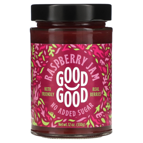 GOOD GOOD, Raspberry Jam, 12 oz (330 g)