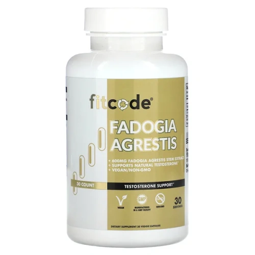 fitcode, Fadogia Agrestis , 600 mg , 30 Count