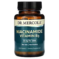 Dr. Mercola, Niacinamide Vitamin B3 , 50 mg , 270 Tablets