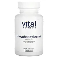 Vital Nutrients, Phosphatidylserine, 60 Softgels