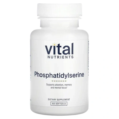 Vital Nutrients, Phosphatidylserine, 60 Softgels