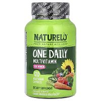 NATURELO, One Daily Multivitamin for Women, 120 Vegetarian Capsules