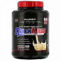 ALLMAX, Quick Mass, катализатор для быстрого набора массы, ваниль, 2,72 кг (6 фунтов)