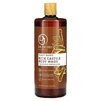 Dr. Jacobs Naturals, Plant-Based Rich Castile Body Wash, Soothing Sandalwood, 32 oz (946 ml)