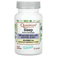 Quantum Health, Sleep, Extra Strength Melatonin, 30 Capsules