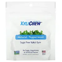 XyliDENT, Sugar Free Xylitol Gum, Natural Peppermint, 50 Pieces, 2.29 oz (65 g)