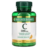 Nature&#x27;s Bounty, Vitamin C, 500 mg, 250 Tablets