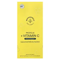 Beekeeper&#x27;s Naturals, Propolis + Vitamin C, 12 Packets, 0.27 fl oz (8 ml) Each