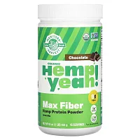 Manitoba Harvest, Organic Hemp Yeah!, Max Fiber Hemp Protein Powder, Chocolate, 1 lb (454 g)