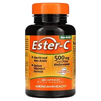 American Health, Ester-C with Citrus Bioflavonoids, 500 mg, 120 Capsules (250 mg per Capsule)