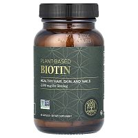 Global Healing, Plant-Based Biotin, 2,500 mcg, 60 Capsules