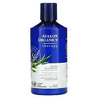 Avalon Organics, кондиционер для густоты волос, с биотином и В-комплексом, 397 г (14 унций)