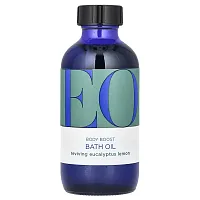 EO Products, Body Boost Bath Oil, Reviving Eucalyptus Lemon, 4 fl oz (118 ml)