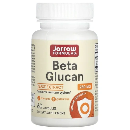 Jarrow Formulas, Beta Glucan, 250 mg, 60 Capsules