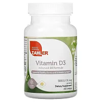 Zahler, Vitamin D3, Advanced D3 Formula, 75 mcg (3,000 IU) , 250 Softgels