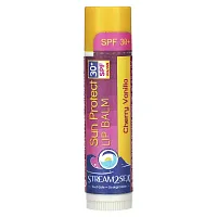 Stream2Sea, Sun Protect Lip Balm, SPF 30+, Cherry Vanilla, 0.15 oz (4 g)